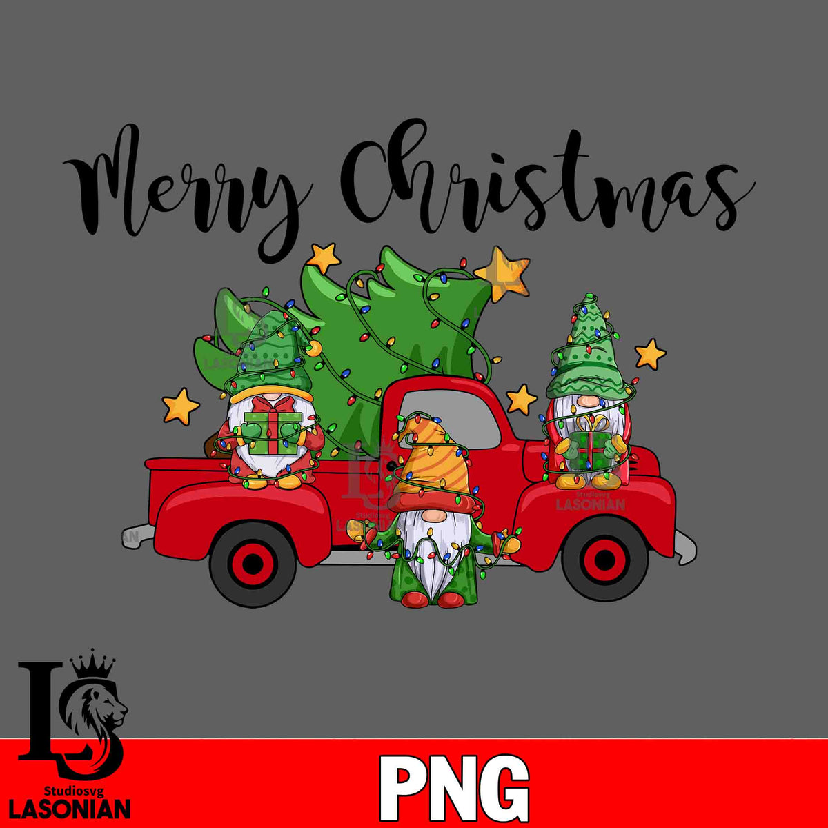 Merry chrismas gnome jeep PNG file, Digital Download – lasoniansvg