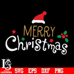 Merry christmas hat Christmas svg dxf eps png file