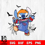 Michael Myers stitch svg, halloween svg eps dxf png file