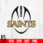 New Orleans Saints football Svg Dxf Eps Png file