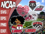 Bundle New Mexico Lobos svg eps dxf png file