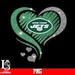 New York Jets Heart PNG file