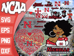 Nicholls Colonels svg eps dxf png file, bundle ncaa svg, ncaa svg