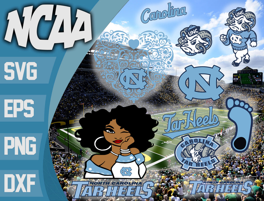 North Carolina Tar Heels Bundle Svg, Sport Svg, North Carolina Tar  North  carolina tar heels logo, North carolina tar heels basketball, North  carolina tar heels