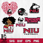 Bundle NCAA Northern Illinois Huskies eps dxf png file