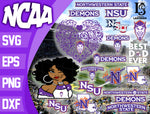 Northwestern State Demons svg eps dxf png file, bundle ncaa svg, ncaa svg