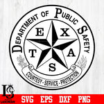 Los fresnos police department svg dxf eps png file