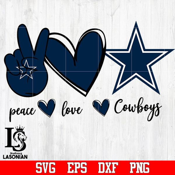 Peace Love Cowboys svg,eps,dxf,png file – lasoniansvg