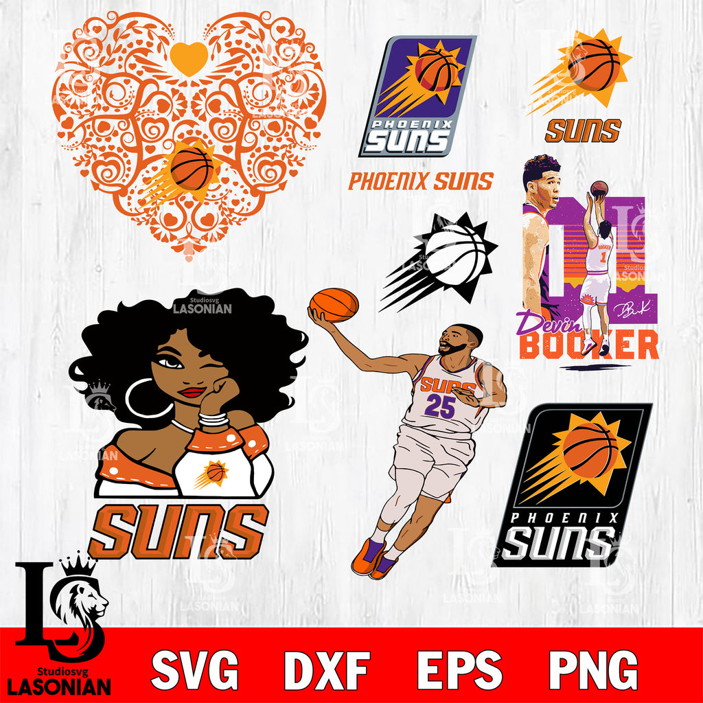 NBA Logo Phoenix Suns, Phoenix Suns SVG, Vector Phoenix Suns