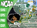 SE Louisiana Lionssvg eps dxf png file, bundle ncaa svg, ncaa svg