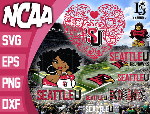 Seattle U Redhawks svg,bundle Seattle U Redhawks svg eps dxf png file, bundle ncaa svg, ncaa svg