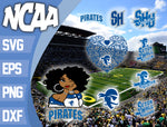 Bundle Seton Hall Pirates svg eps dxf png file