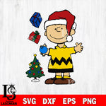 Snoopy Christmas svg eps dxf png file, digital download