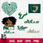 Bundle NCAA South Florida Bulls eps dxf png file