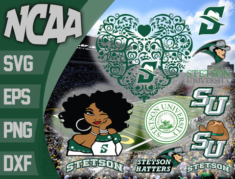 Stetson Hatterssvg svg eps dxf png file, bundle ncaa svg, ncaa svg