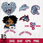 Bundle NCAA Stony Brook Seawolves eps dxf png file