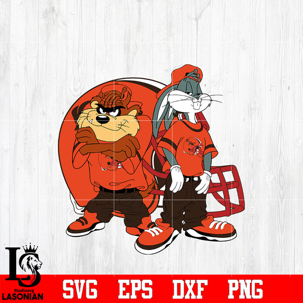 Taz and Bugs Kriss Kross Las Vegas Raiders svg eps dxf png file