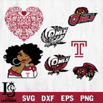 Bundle Temple Owls svg eps dxf png file