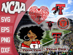 Bundle Texas Tech Red Raiders svg eps dxf png file