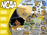 Towson Tigers svg,bundle Towson Tigers svg eps dxf png file, bundle ncaa svg, ncaa svg