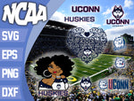 Bundle UConn Huskies svg eps dxf png file