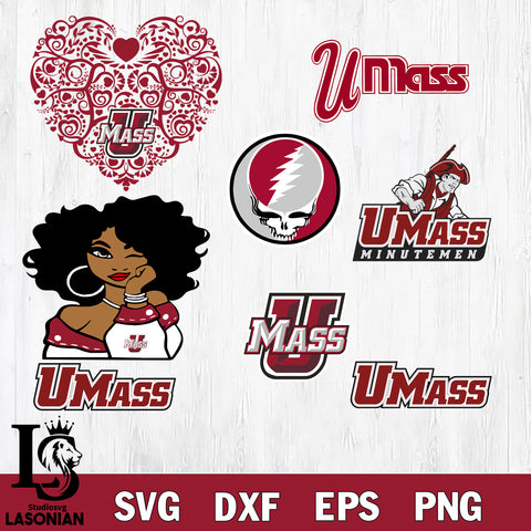 Bundle UMass Minutemen svg eps dxf png file