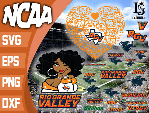 UT Rio Grande Valley Vaqueros svg,bundle UT Rio Grande Valley Vaqueros svg eps dxf png file, bundle ncaa svg, ncaa svg