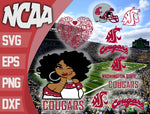 Bundle Washington State Cougars svg eps dxf png file