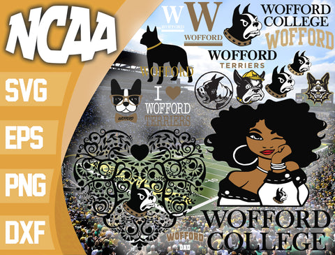 Wofford Terriers svg eps dxf png file, bundle ncaa svg, ncaa svg