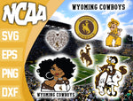 Bundle Wyoming Cowboys svg eps dxf png file