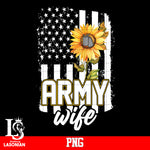 army wife sunflower png file