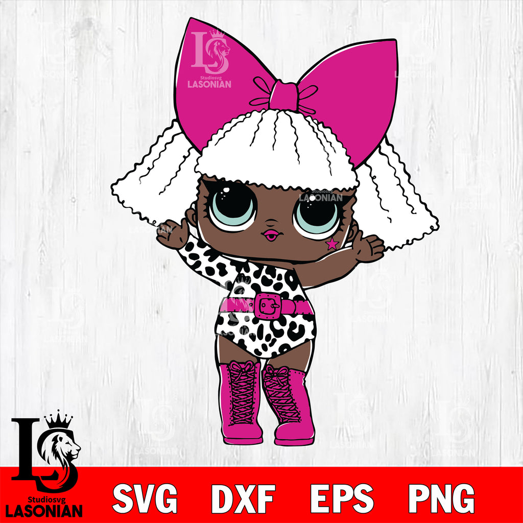 boneca lol, lol dolls, lol surprise svg dxf eps png file – lasoniansvg