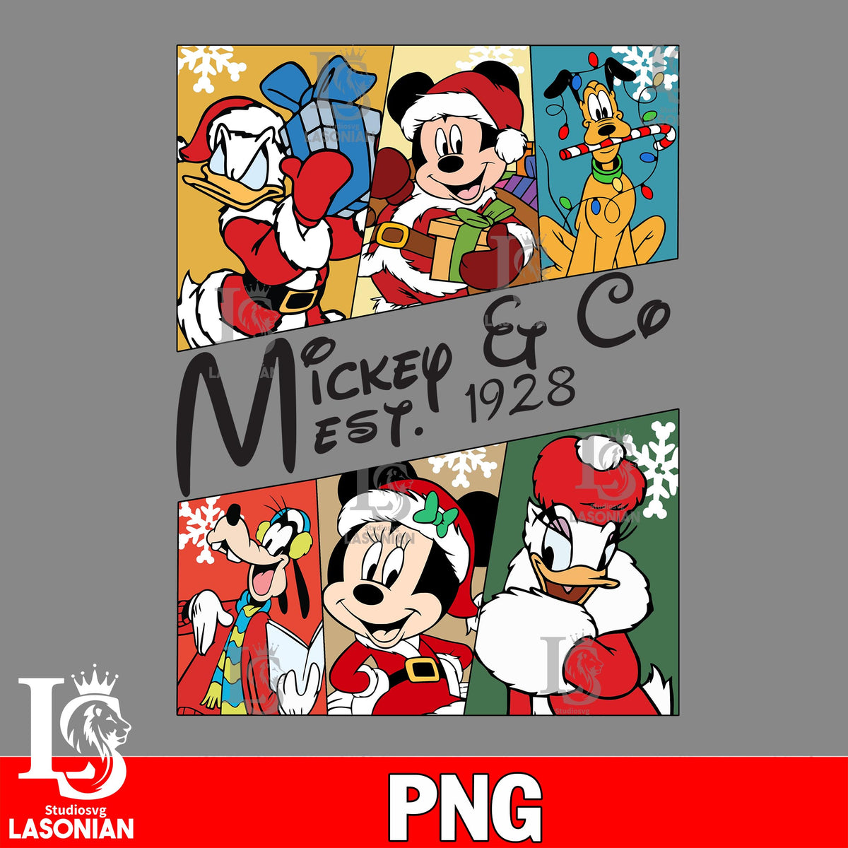 disney christmas 30 png file, digital download – lasoniansvg