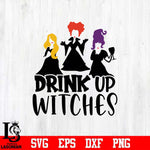 drink up witches svg png dxf file