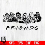 friends hornor movies svg dxf eps png file