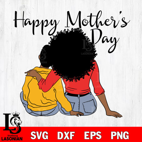 happy mother day Svg Dxf Eps Png file