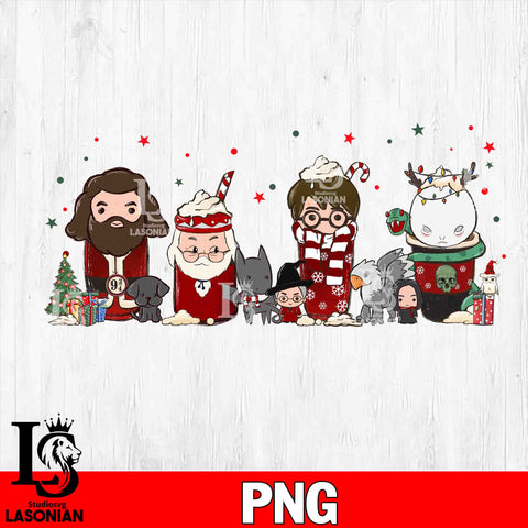 harry potter coffee chrismas 2 PNG file, Digital Download