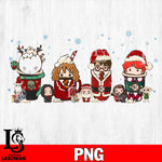 harry potter coffee chrismas  PNG file, Digital Download