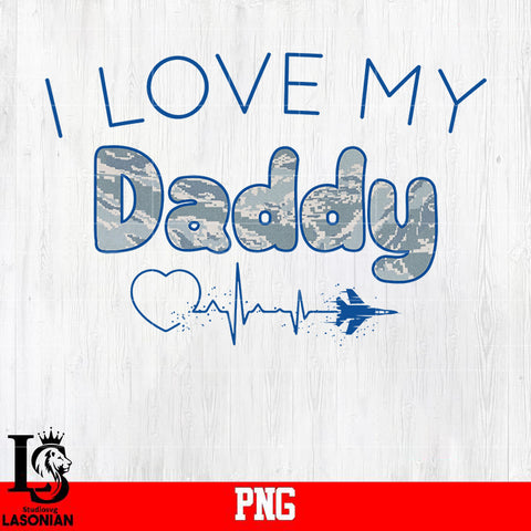 i love my daddy png file