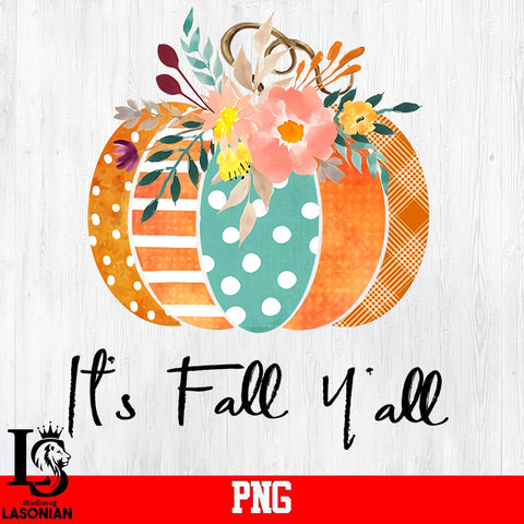 it's fall y'all png file