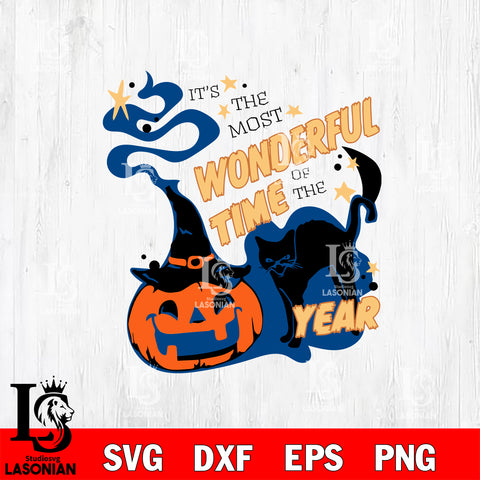 it's the Most Wonderful Time of the Year halloween svg eps dxf png file