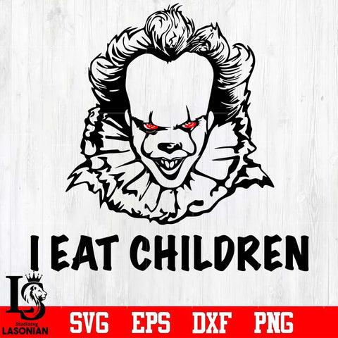 pennywise3 svg dxf eps png file