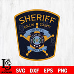 sheriff collin county police svg eps dxf png file