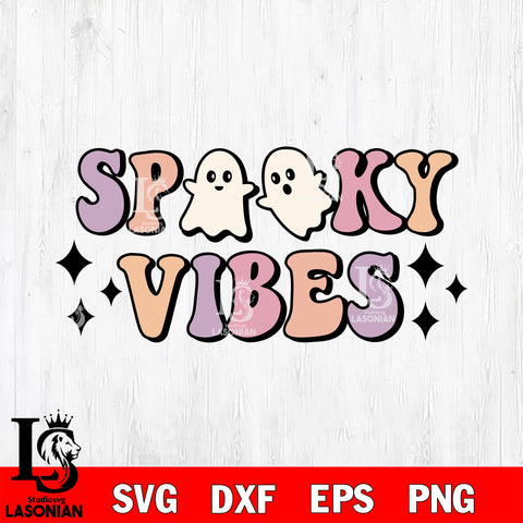 spooky  vibes PNG DXF EPS SVG